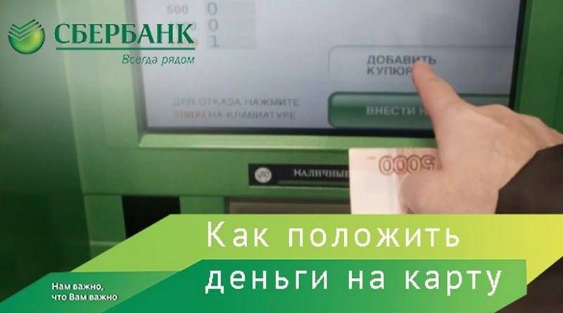 Как положить деньги на карту сбербанка через терминал или банкомат?