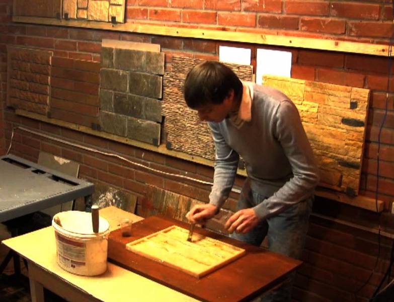 Изготовление искусственного камня: как сделать смесь в домашних условиях из цемента