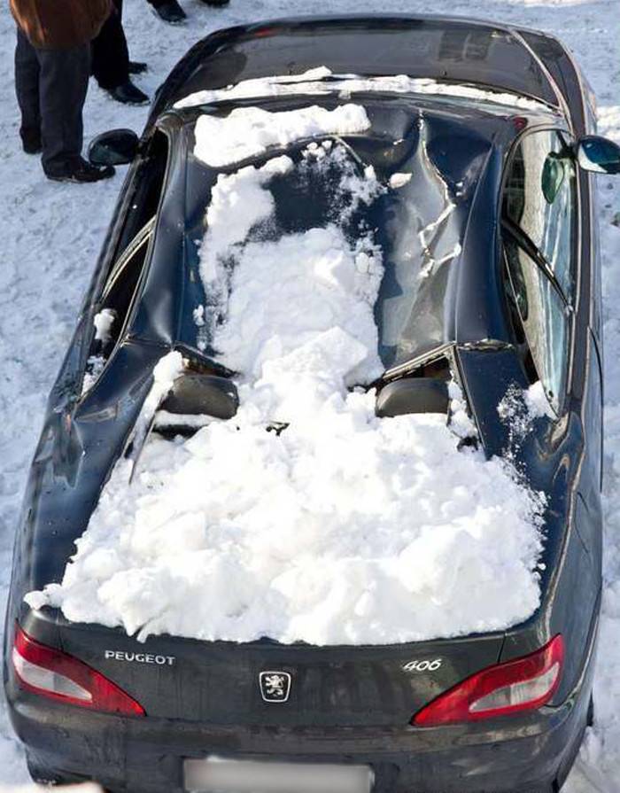 Снег с крыши упал на автомобиль судебная практика верховного суда рф и общей юрисдикции