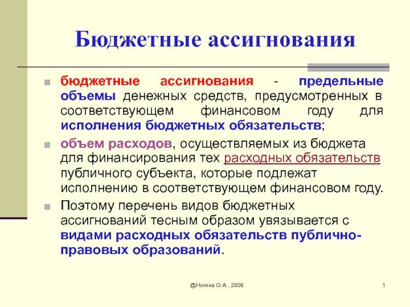 Бюджетные ассигнования - это... виды бюджетных ассигнований :: syl.ru