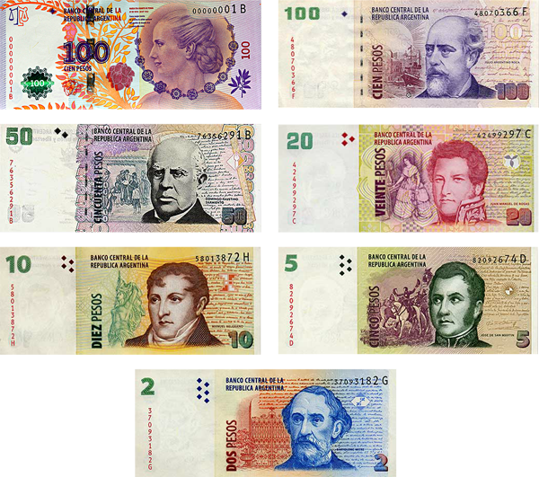 Аргентинское песо - argentine peso