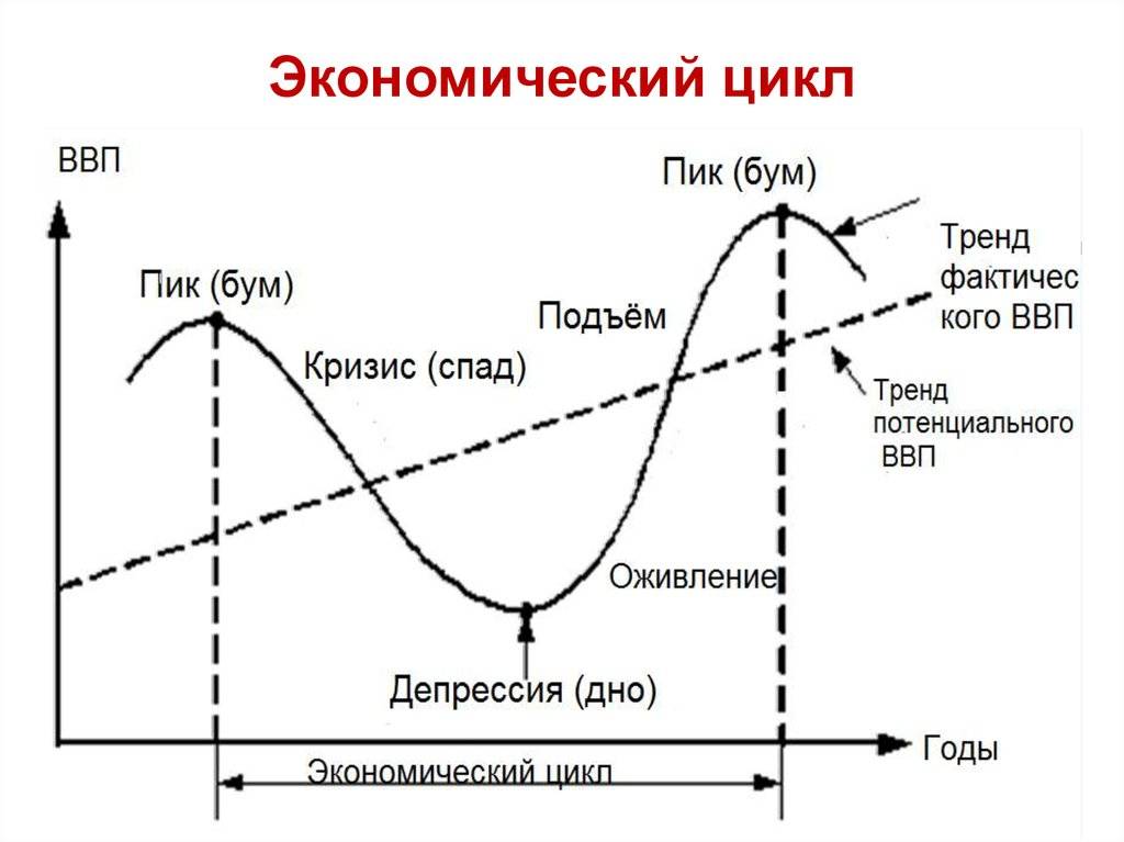 Экономический цикл - что это такое, его фазы и причины