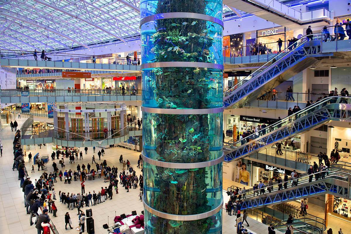 10 самых посещаемых торговых центров москвы