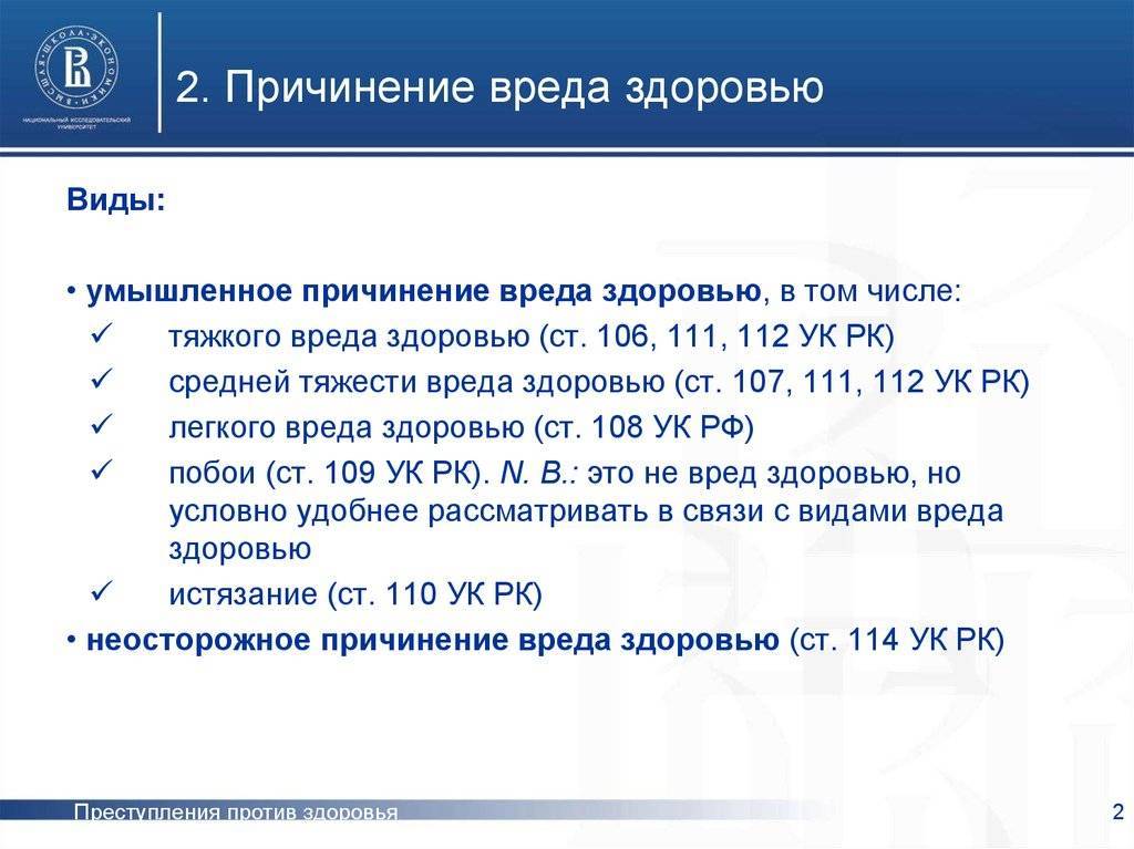 Умышленное причинение вреда здоровью (ук рф): важные моменты :: businessman.ru