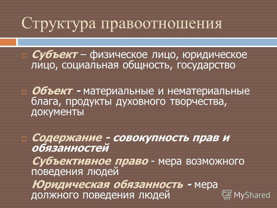 Правоотношения (правовые отношения) – taxslov.ru