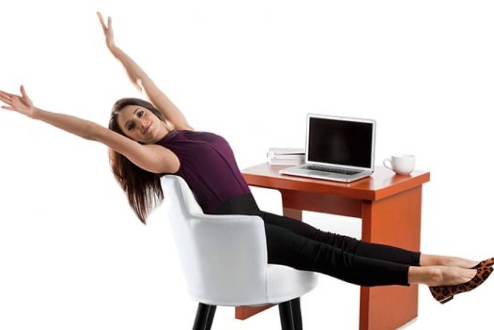 Производственная гимнастика: упражнения на рабочем месте, физкультпауза в офисе