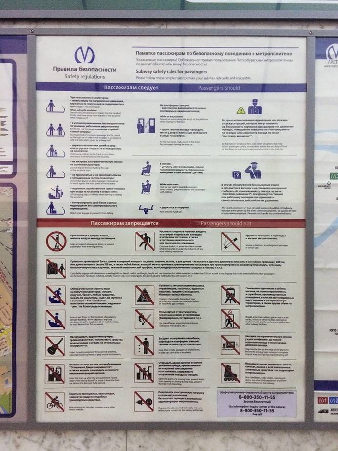 Правила пользования метрополитеном. инструкция для пассажиров метро :: businessman.ru