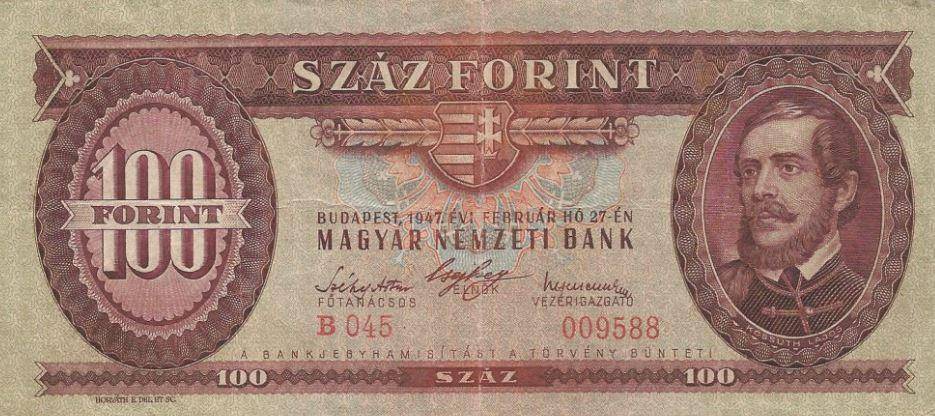 Валюта венгрии -форинт