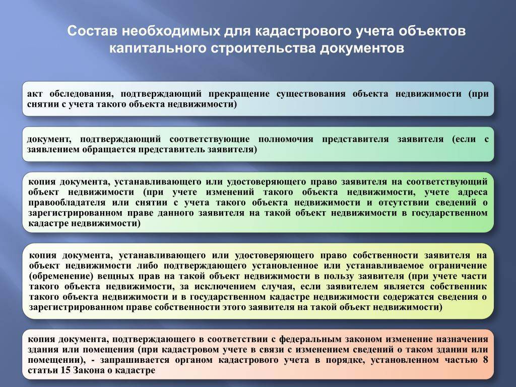 Постановка на кадастровый учёт объектов недвижимости: сроки, документы - realto.ru