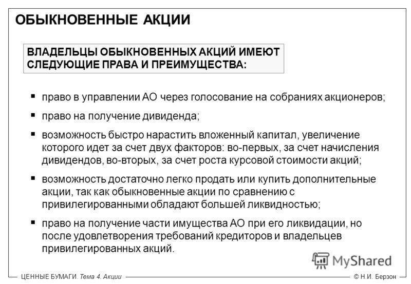 Что такое акции? все что нужно знать новичку.