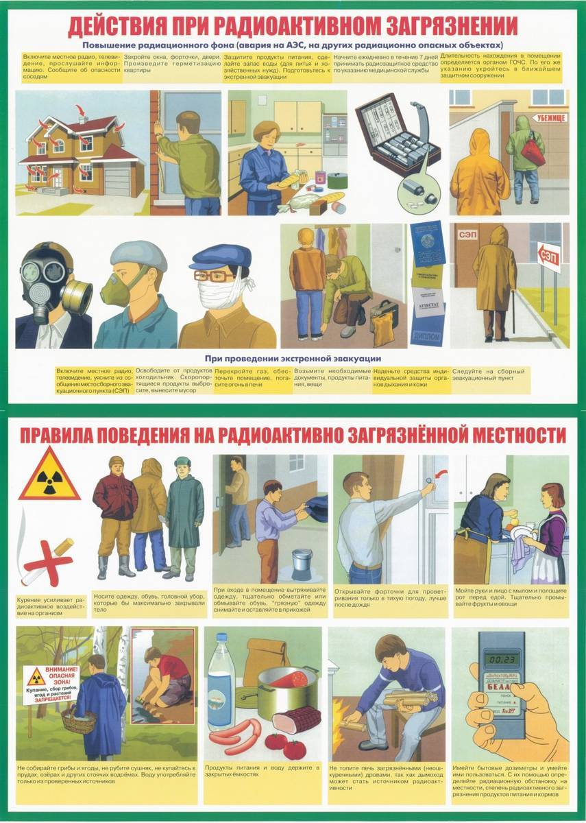 Как проводится эвакуация при радиационной аварии. правила поведения и действия населения при радиационных авариях