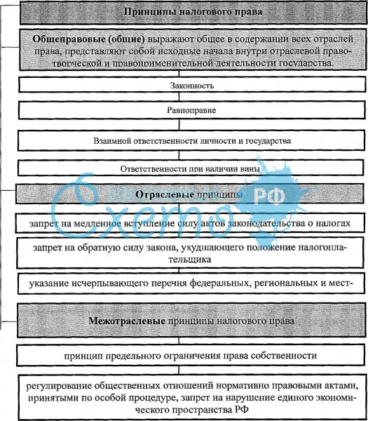 Норма налогового права понятие структура и виды схема