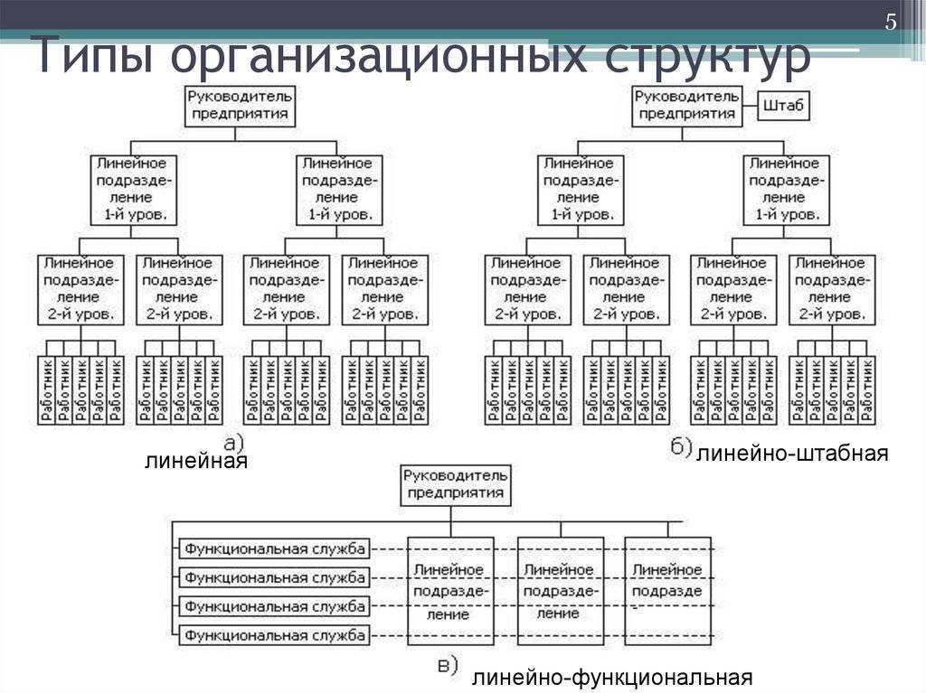 Линейная организационная структура управления предприятием | галяутдинов. сайт преподавателя экономики