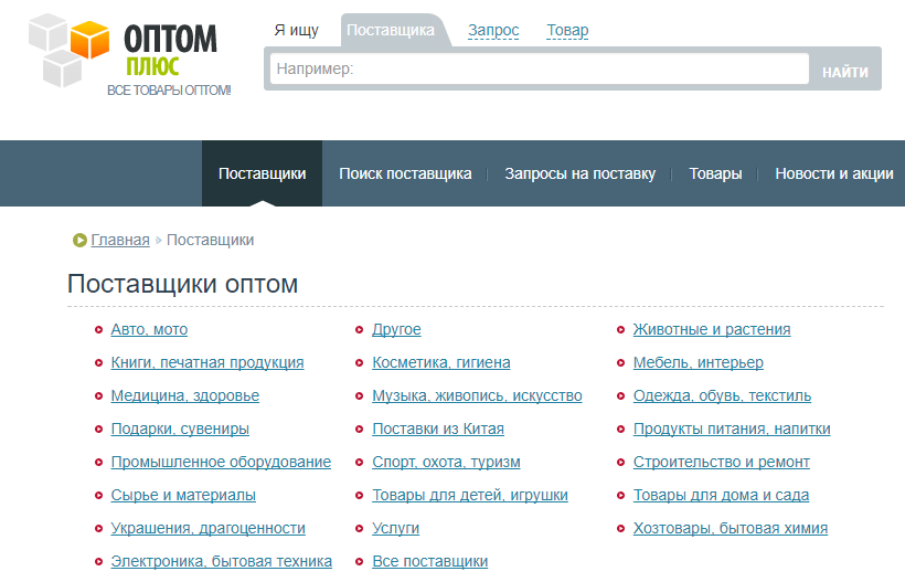 Как найти поставщика для интернет-магазина: идеи, базы производителей и советы из практики - fin-az.ru