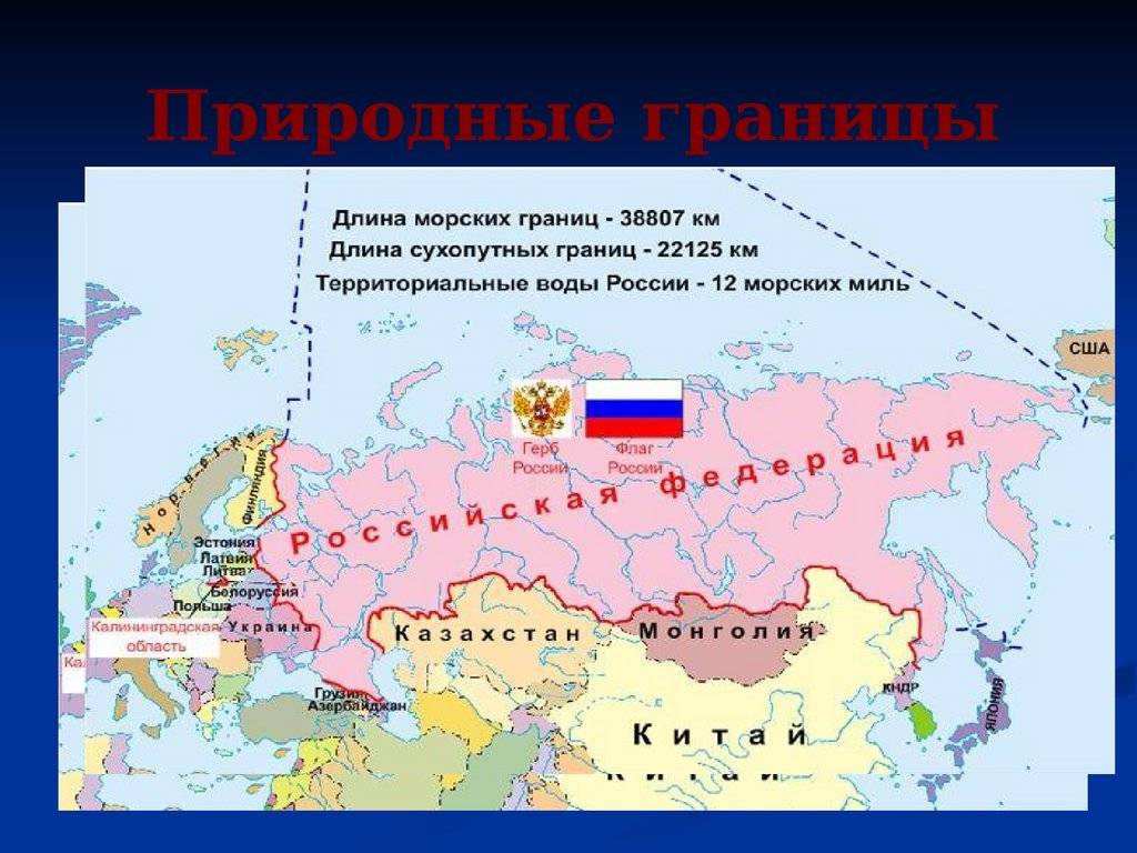 С какими странами граничит россия – границы других государств