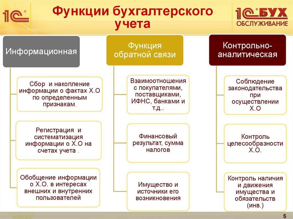 Структура бухгалтерской службы и её организация