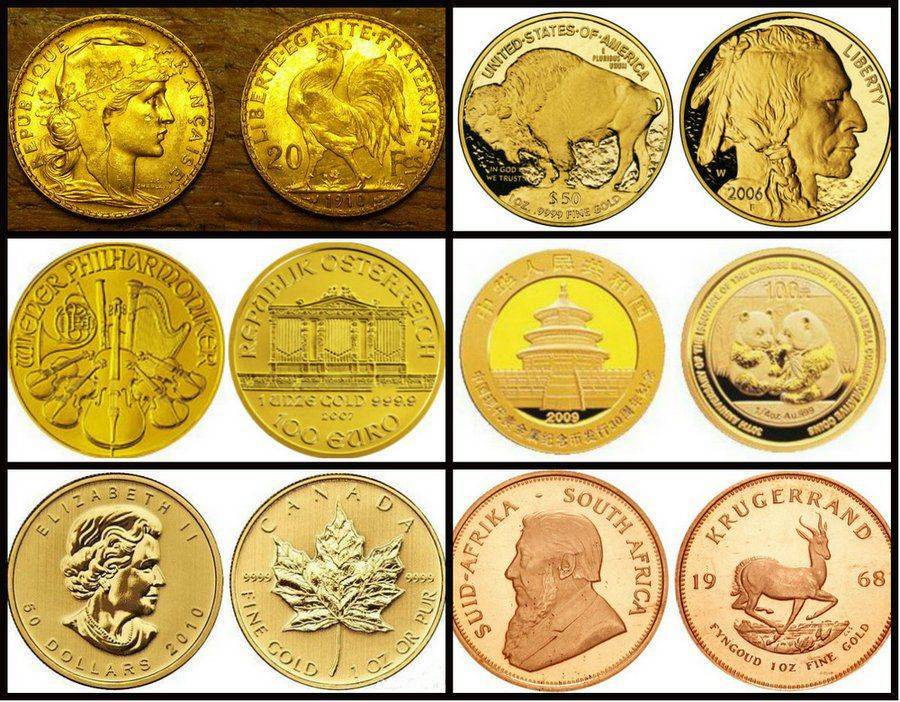 Золотые инвестиционные монеты. инвестиционные монеты россии