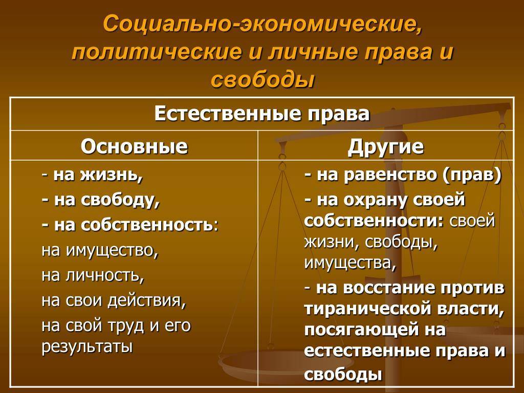 Описание социальных прав человека и гражданина в российской федерации