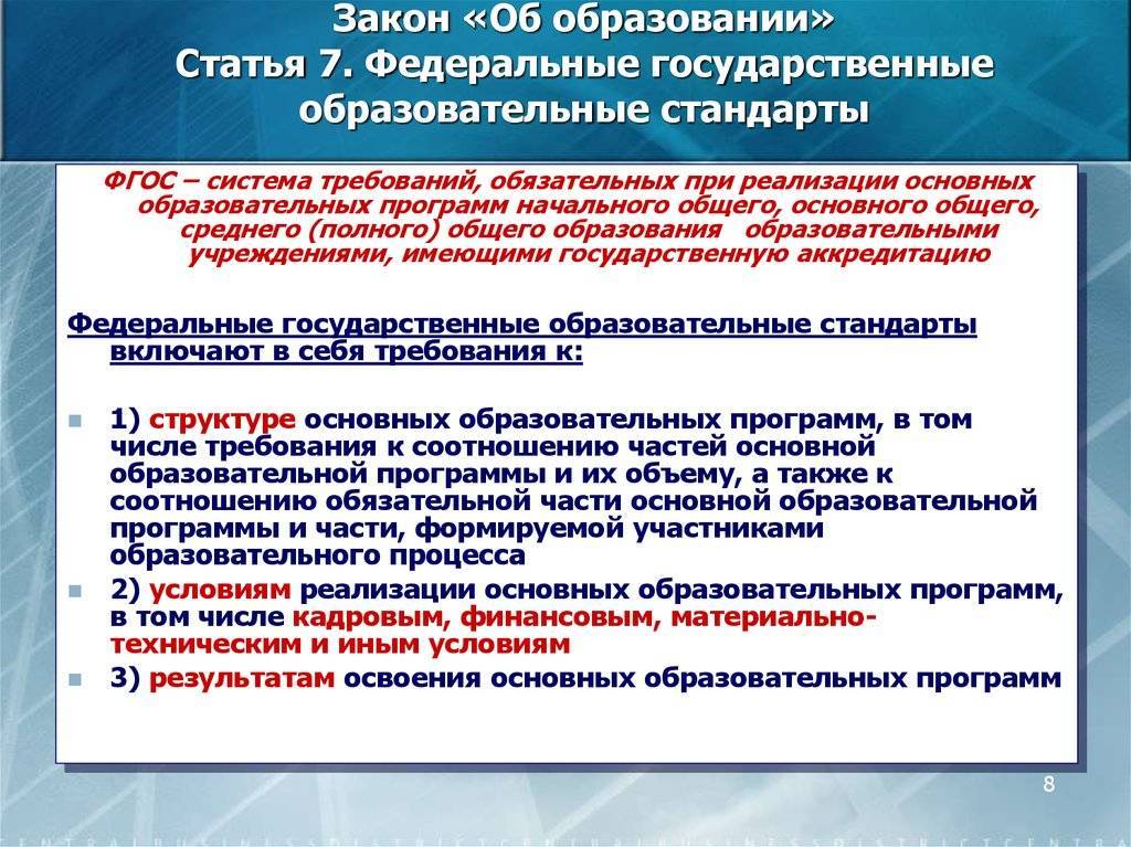 Фгос 10 класс презентация. Что включает в себя основная образовательная программа. Основная образовательная программа может включать. Порядок разработки государственных образовательных стандартов. ФГОС закон об образовании.