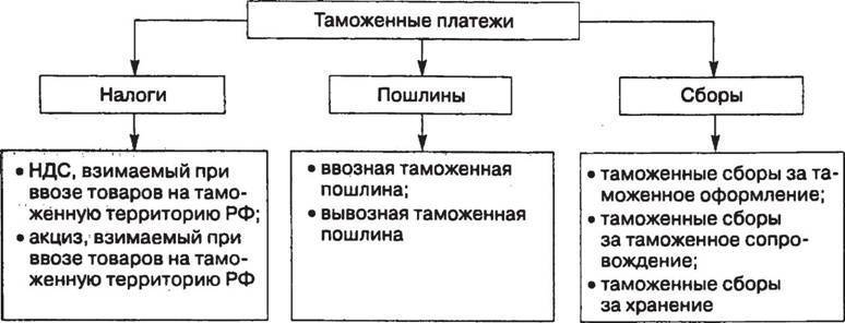 Основные виды таможенных платежей. понятие и виды таможенных платежей :: businessman.ru