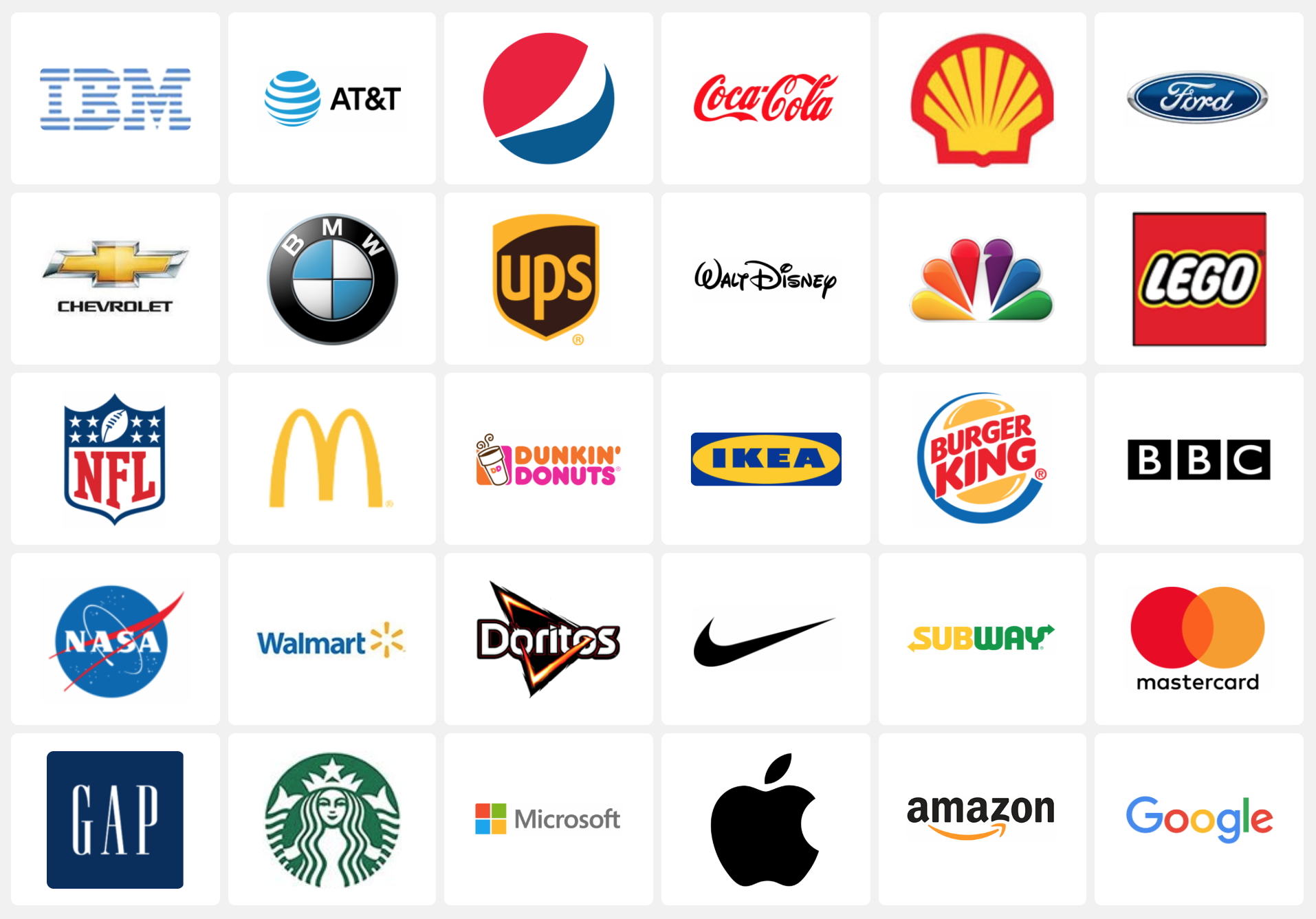 Логотипы брендов одежды в картинках: список, названия, история, фото