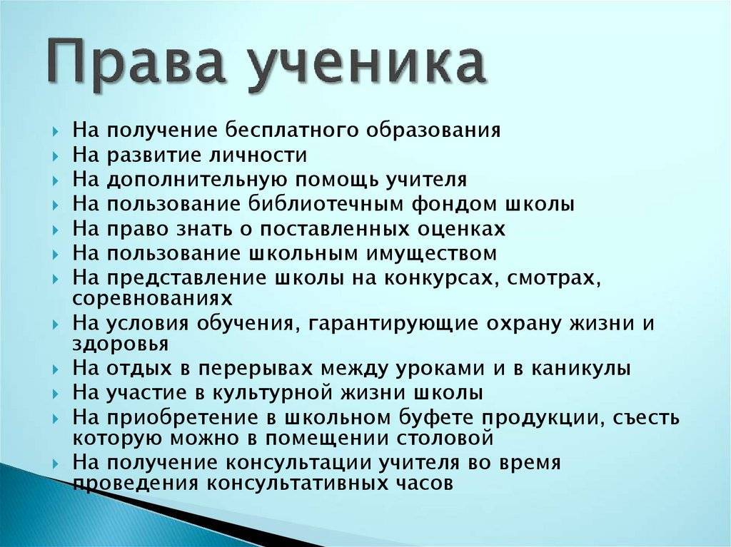 Права ученика в школе. права и обязанности школьника :: businessman.ru