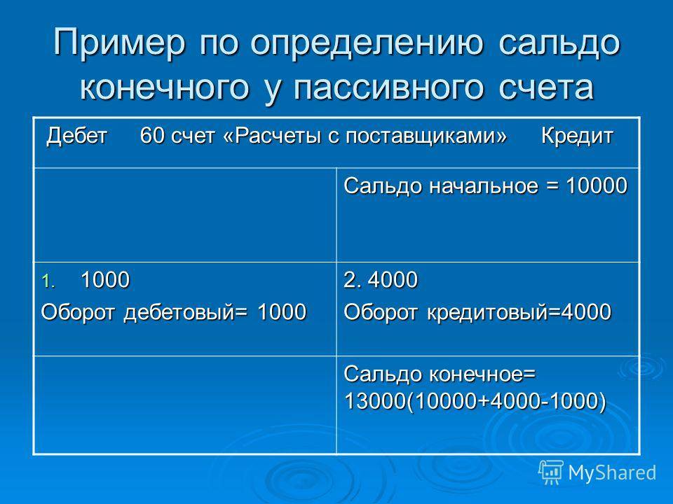 Сальдо – что это простыми словами в бухгалтерии