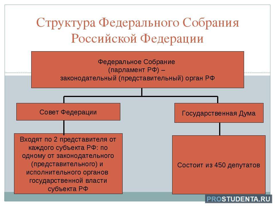 Органы государственной власти в россии