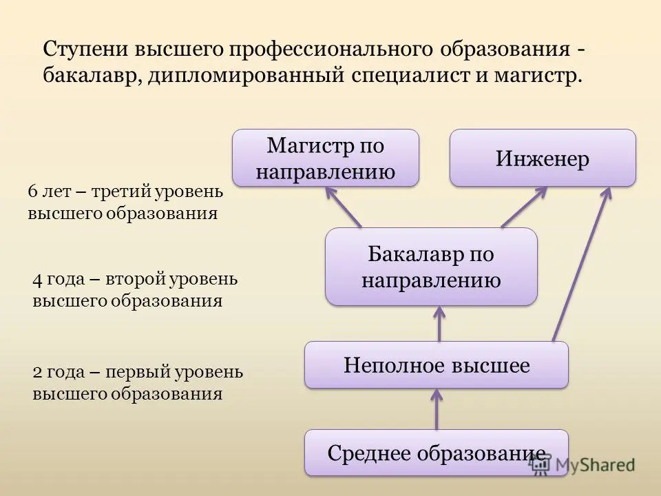 Ступени высшего профессионального образования в россии :: businessman.ru