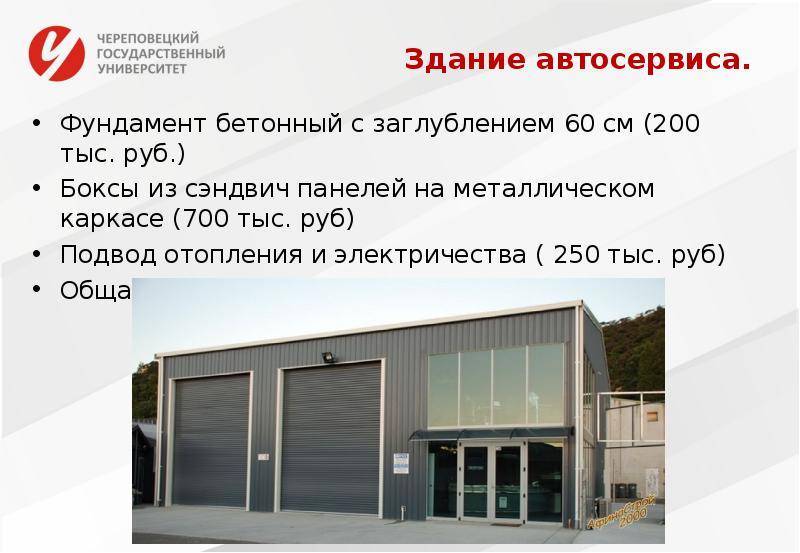 Готовый бизнес-план автосервиса с нуля