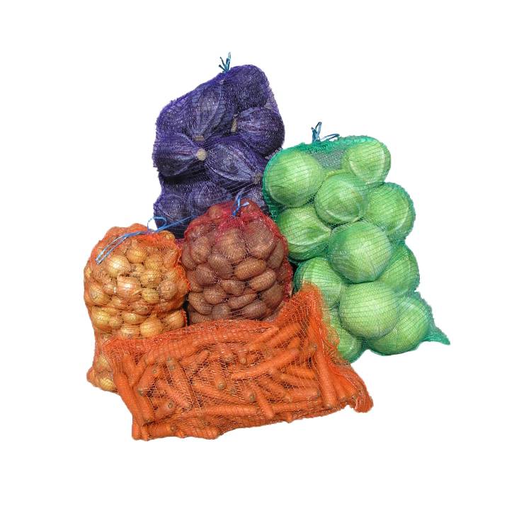 Оборудование для производства овощной сетки для упаковки фруктов и овощей. фасовка фруктов и ягод в коррекс