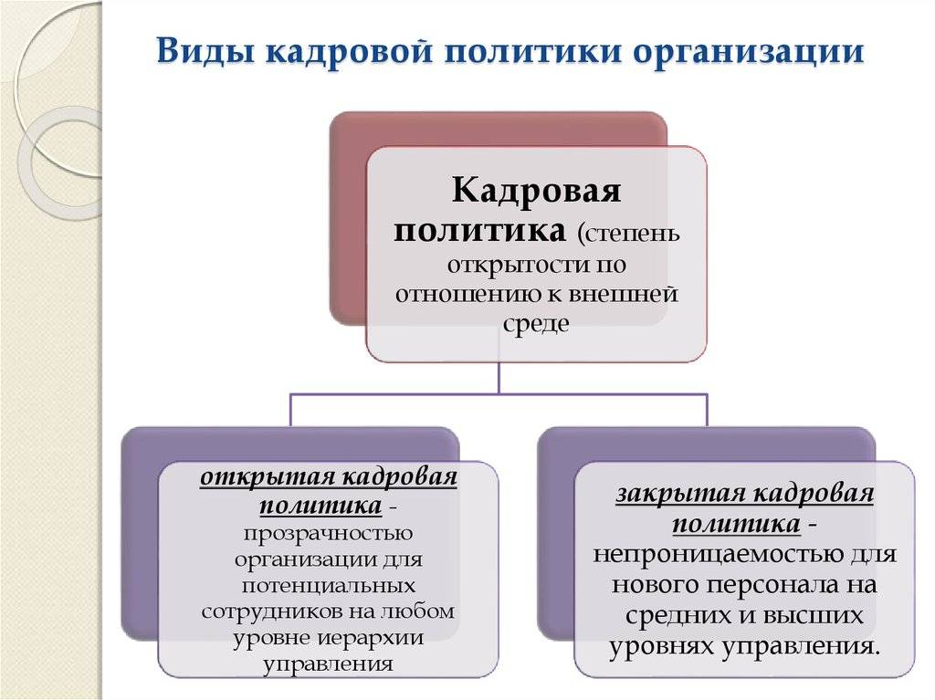 42. виды кадровой политики. управление персоналом. ответы на экзаменационные билеты.
